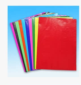 蜡光纸手工图片