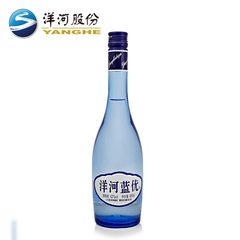 洋河蓝色经典 海之蓝52度375ml 6瓶 洋河官方旗舰店  绵柔型白酒