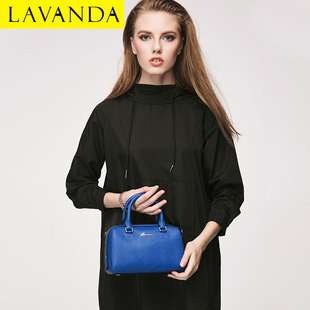 bv馬卡龍包包的報價 LAVANDA女士新款包包時尚迷你淑女手提包馬卡龍亮皮女士波士頓包 包包