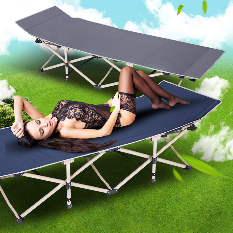Outdoor folding bed single bed travel Siesta bed Field leisure time simple and easy Folding beach bed Portable Camp bedin the Outdoor/Mountaineer/Camping/Travel Goods , Outdoor Furniture , Outdoor bed/Rollaway bed  category - from Buy2taobao.com to provide professional Taobao agent buy service