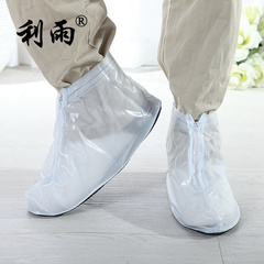 利雨防雨鞋套男式加厚底雨鞋男式低帮雨天鞋套