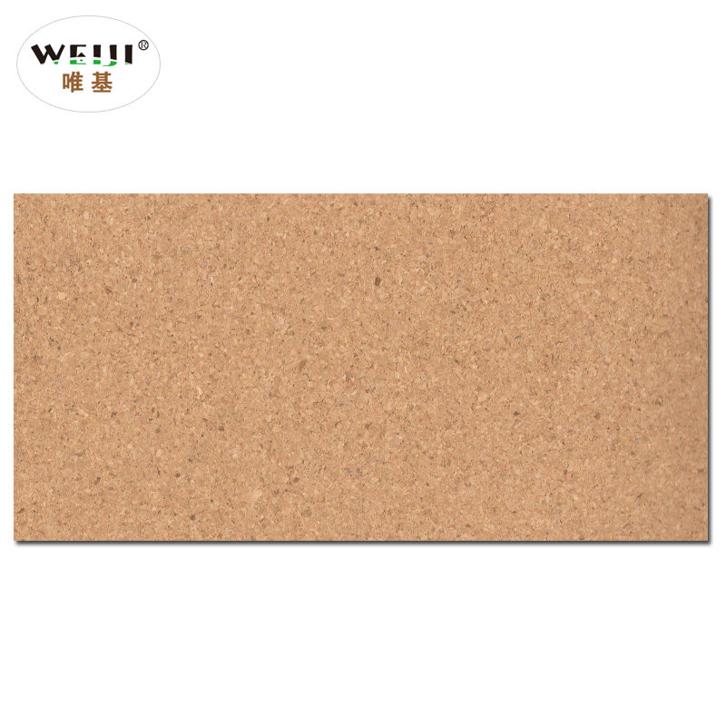 唯基彩色软木板 创意照片墙公告栏告示板软扎板 6片装 原色