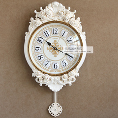 个性艺术挂钟客厅静音创意钟表现代简约时钟装饰墙壁钟欧式石英钟