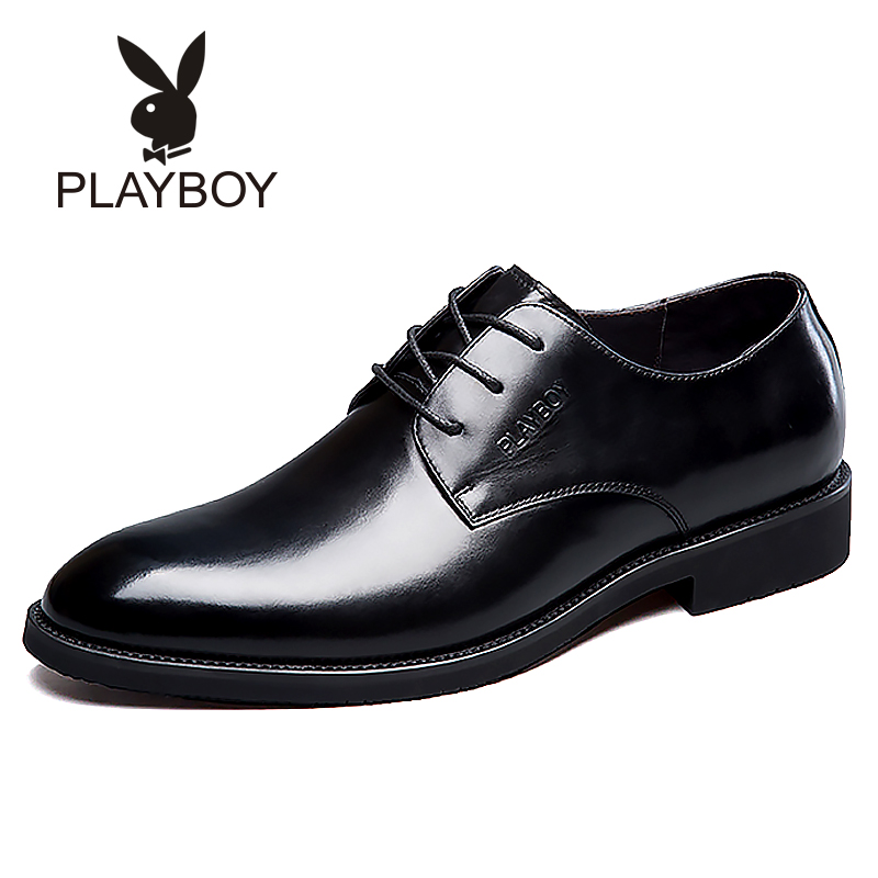 PLAYBOY/花花公子秋季商务休闲皮鞋男圆头细带男鞋爸爸鞋英伦潮鞋|ruв категории Мужская обувь, низкий чистка - от Buy2taobao.com для оказания профессиональной услуги покупки агента Taobao