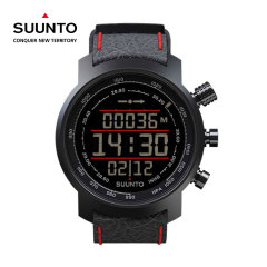 SUUNTO ELEMENTUMTERRA 颂拓山雄真皮红高端腕表