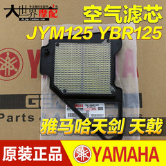 原厂雅马哈 YBR125天骐 天戟 天剑125 JYM125-2/3空气滤芯 滤清器