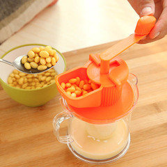 多功能家用小型手动榨汁机手摇豆浆机 迷你水果榨汁器婴儿原汁机