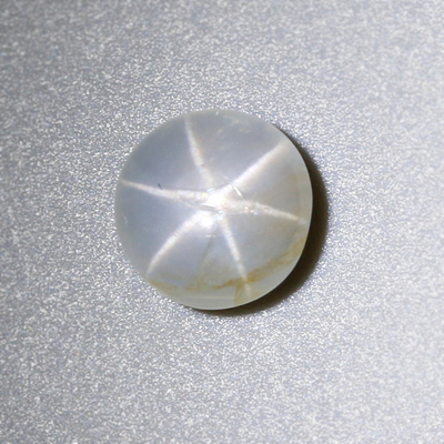 1.94ct 天然白色星光蓝宝石 星线清晰