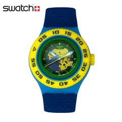 Swatch/斯沃琪男手表2016为海而痴潜水系列奥运纪念款女表SUUS102