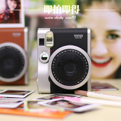 Fujifilm/富士mini90套餐含拍立得相纸 自拍照相机Lomo 一次成像