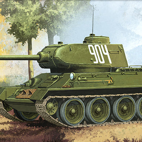 [满百包邮] 小号手 00312 1/35 二战苏联kv-2重型坦克