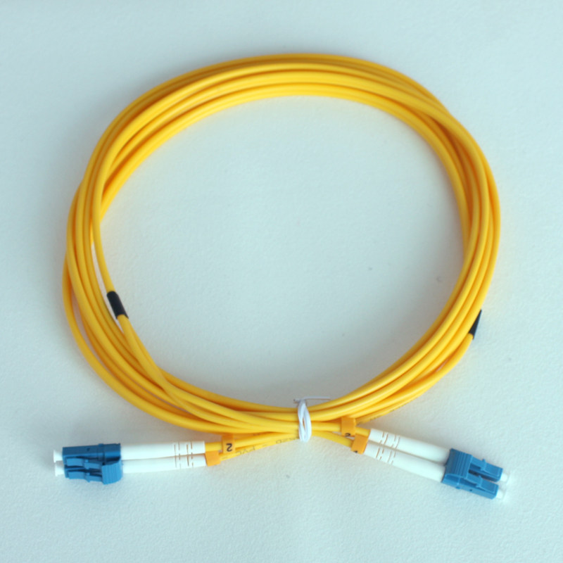 【博雅诺/prano】lc-lc 5米单模光纤跳线双芯尾纤光缆