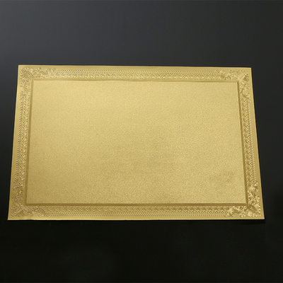 金箔片做字银箔纸铭牌打印奖杯推荐