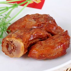 上海特产津久香辣卤味鸭脖子500g 真空小包装 熟食小吃零食品