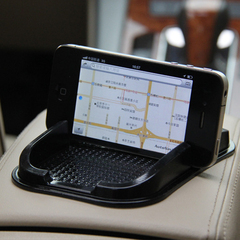 汽车防滑垫 车载车用超强硅胶手机防滑垫 GPS导航仪手机支架两用