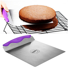烘焙工具 不锈钢蛋糕转移板 移动裱花蛋糕底托板pizza铲 煎饼铲