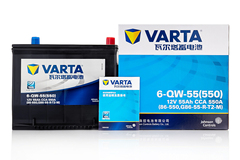 瓦尔塔VARTA汽车蓄电池电瓶 蓝标 86-550 G86-55-R-T2-M 上门安装