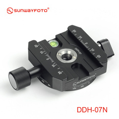 SUNWAYFOTO DDH-07N三脚架云台全景通用相机快装板夹座 底座