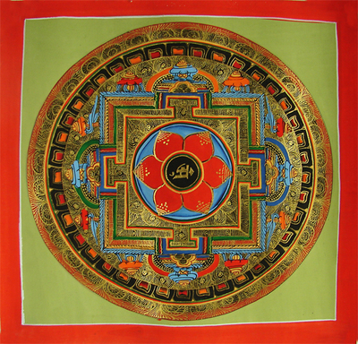 唐卡《坛城》