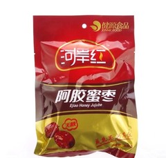 河岸红300g阿胶蜜枣性价比超400g 4袋包邮 果脯零食 健康食品