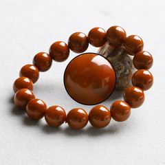 Bao Crystal natural flame full of meat South red agate bracelet women and men jewelry Crystal bracelets benefits