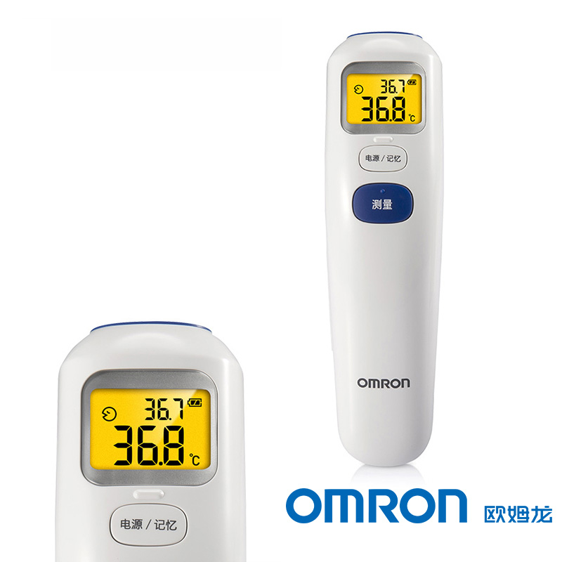 欧姆龙婴儿额温枪 宝宝红外线电子体温计 家用温度计表儿童体温枪产品展示图2