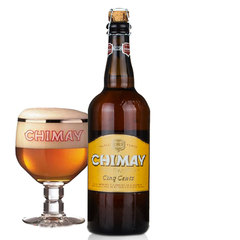 修道院 比利时智美白帽啤酒 CHIMAY 修道院啤酒趣美蓝帽啤酒 75