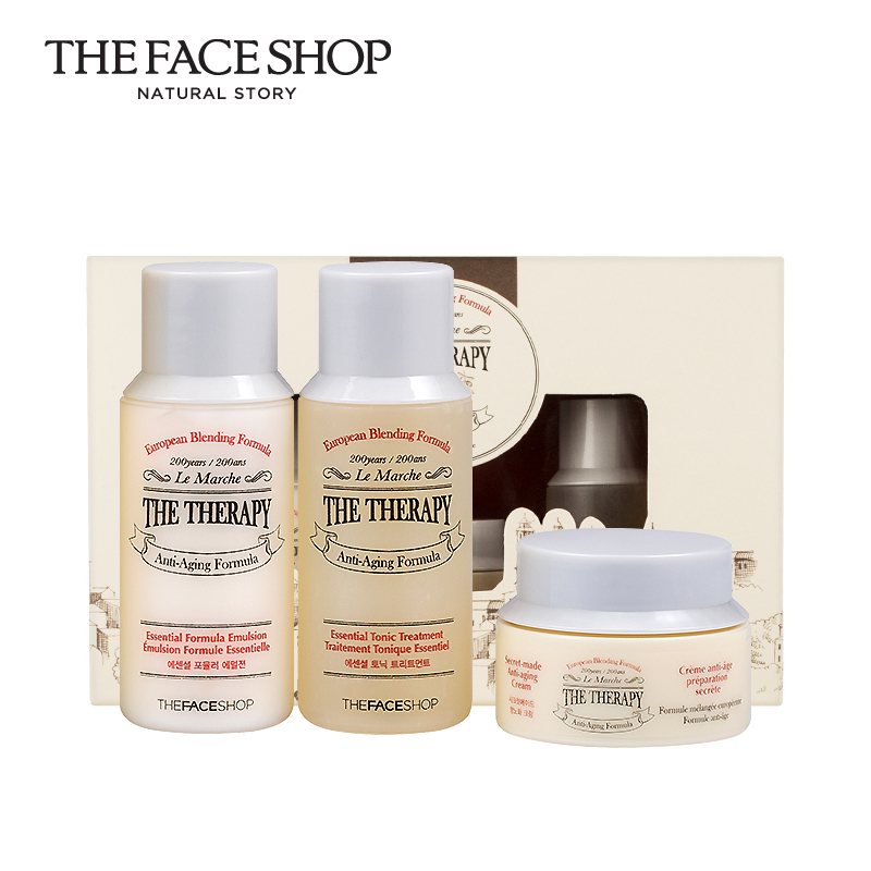 【付邮试用】The Face Shop/菲诗小铺调理修护紧致水乳霜旅行套装产品展示图1