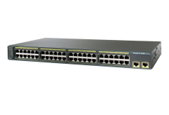 思科/CISCO WS-C2960-48TT-L 二层48口百兆企业级交换机全新行货