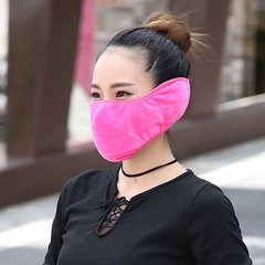 PM2.5冬季新款全包二合一口罩亲子款男女保暖时尚骑行加厚口耳罩