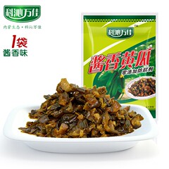 科沁万佳酱香黄瓜300g东北酸脆腌黄瓜咸菜酱菜下饭菜开胃菜袋装