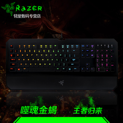 包邮 Razer/雷蛇 噬魂金蝎 标准版/幻彩版 背光有线游戏薄膜键盘