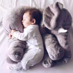 IKEA宜家雅特斯托大象公仔婴儿陪睡象关颖安抚象睡觉抱枕礼物包邮