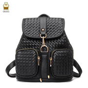 North woven bag travel shoulder bags women's Japanese and Korean version of Chao Pu leather women bag student bag 2015 new College wind