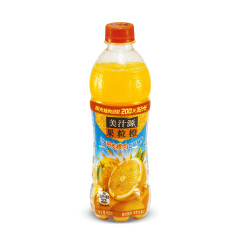 美汁源果粒橙果汁饮料450ml/瓶 可口可乐 果蔬饮料  10351