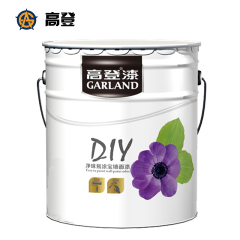 高登DIY白色油漆环保净味墙面工程涂料22kg哑光18L面漆内墙乳胶漆