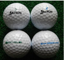 正品军绿色SRIXONSOFT333L球高尔夫二手球9成新