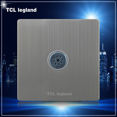 TCL legland不锈钢拉丝 感应开关 声控开关 声光控延时开关面板