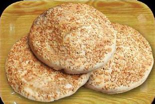 磁县贺记芝麻烧饼  邯郸磁州特产纯手工传统美食小吃饼干焦脆可口