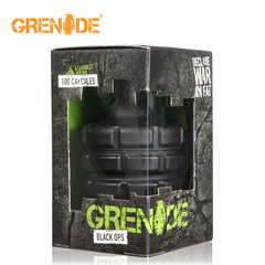 GRENADE手雷BLACK OPS黑雷100粒-男士黑色胶囊-不掉肌肉促销