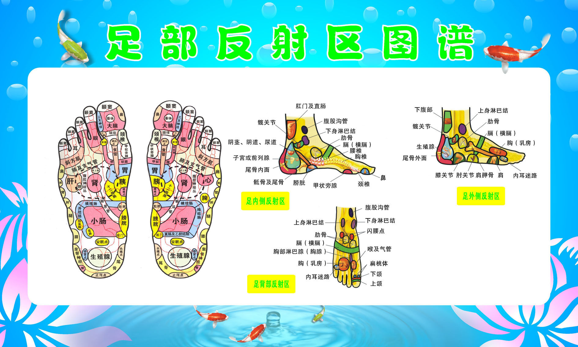 海报印制展板写真喷绘贴纸足疗休养会所足部写真
