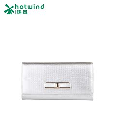 Hot new style wallet large zip around wallet wave cover bow metal buckle wallet card holder 5112H5701