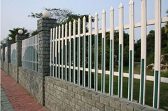 小区围栏塑钢护栏 PVC护栏篱笆围栏栅栏别墅栏杆庭院围墙花园绿化
