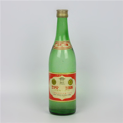 1980年 高度绿瓶小盖汾酒