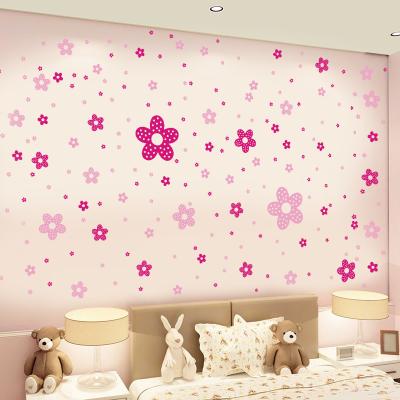 墙贴小清新温馨卧室房间床头壁纸自粘墙纸贴画客厅墙上贴纸装饰品