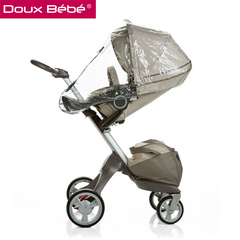 英国Douxbebe Doux Bebe婴儿推车婴儿车配件 Raincover 座椅雨披