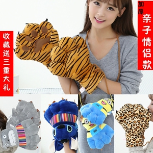 老虎手套老虎爪子手套图片