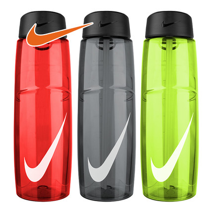 NIKE/耐克 杯子新款塑料水壺水瓶大容量運動水壺 無吸管水杯875ml - 520412383160