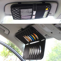 汽车遮阳板CD夹 车载车用CD包碟片夹 多功能创意遮阳板套光盘包