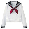 日系JK制服海軍風水手服三本線關西襟校服女生長袖春季套裝學生裝 日系JK制服海軍風水手服三本線關西襟校服女生長袖春季套裝學生裝